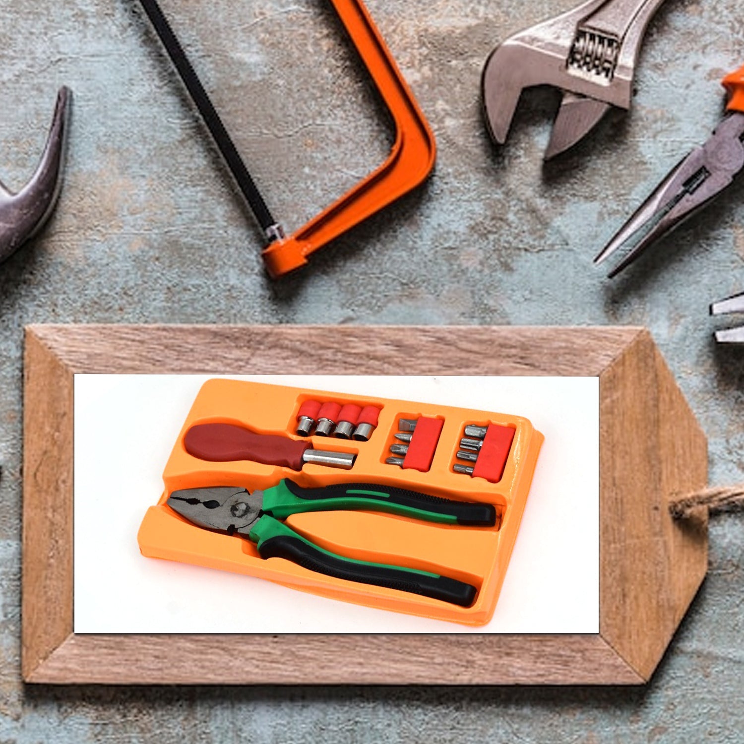 9184 14-Pieces Screwdriver Kit/Screwdriver combo Set Combination Plier For Home Use/For Multipurpose Application DeoDap 9184 14-Pieces Screwdriver Kit/Screwdriver combo Set Combination Plier For Home Use/For Multipurpose Application DeoDap